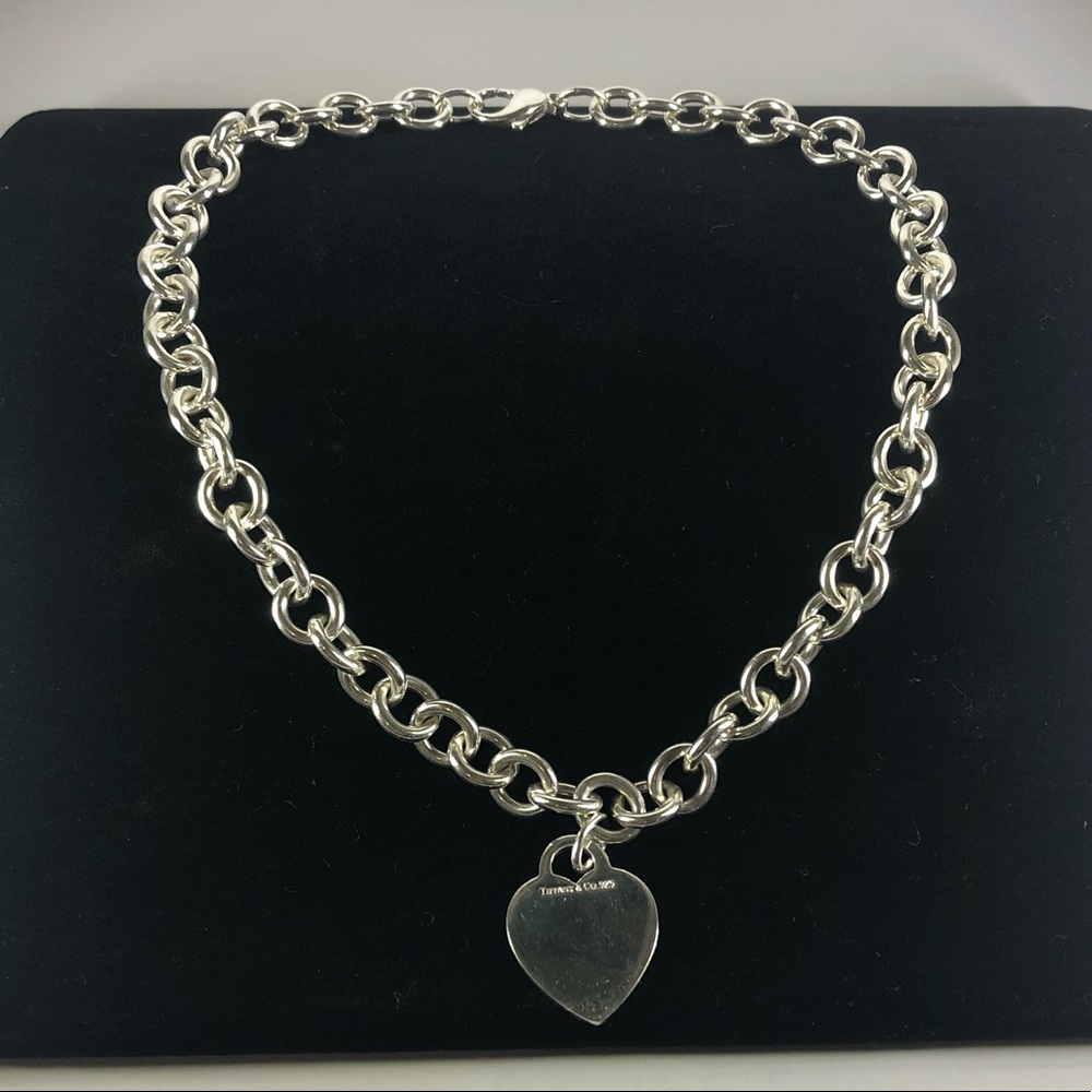Tiffany & Co Sterling Silver Chain Necklace